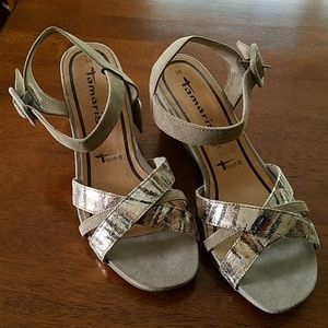 NWT Wedge Sandal